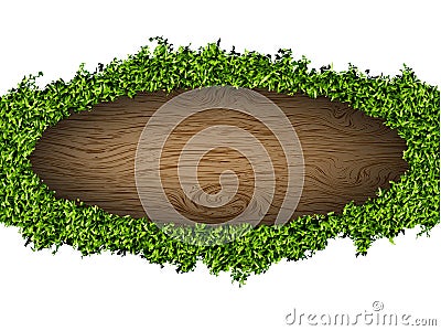 Environmental background of the banner Vector Illustration