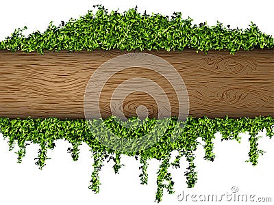 Environmental background of the banner Vector Illustration