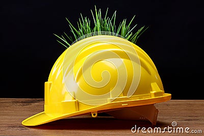 Environmental friendly industry concept Stock Photo