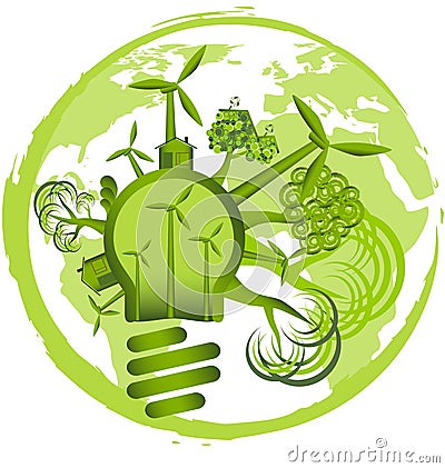 Environmental icon Vector Illustration