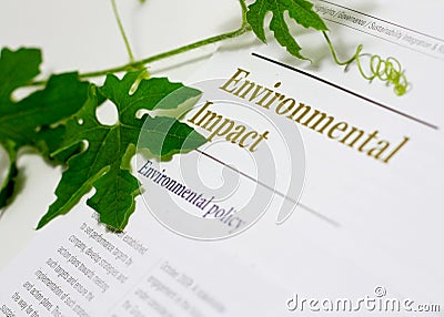 Environmental Impact Stock Photo