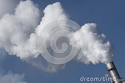 Environmental pollution Stock Photo