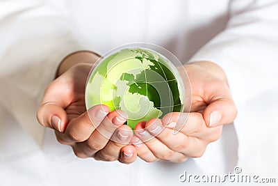 Environmental protection concept Stock Photo