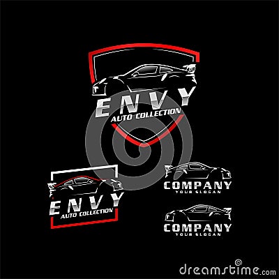 Envy auto collection logo vector Vector Illustration