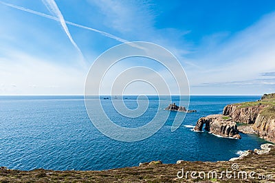 Enys Dodnan Arch Stock Photo