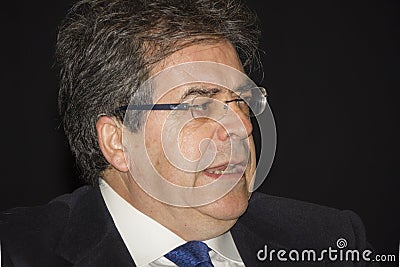 Enzo bianco talking mayor Editorial Stock Photo