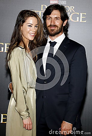 Eoin Macken and Charlotte Atkinson Editorial Stock Photo