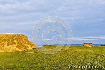 Eoropie beach seascapes, Isle of Lewis, Scotland Stock Photo