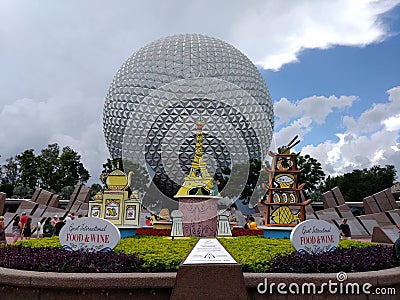 Epcot - Walt Disney World Food & Wine Festival Editorial Stock Photo