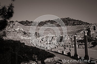 Ephesus Amphitheatre Editorial Stock Photo