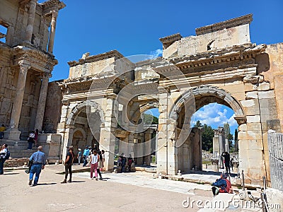 Ephesus Ancient City Editorial Stock Photo