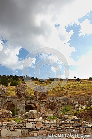 Ephesus in Turkey Stock Photo