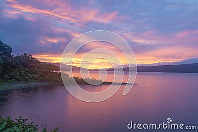 Epic Sunset Stock Photo