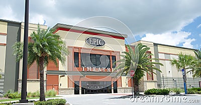 Epic Theatres, Orlando Florida Editorial Stock Photo