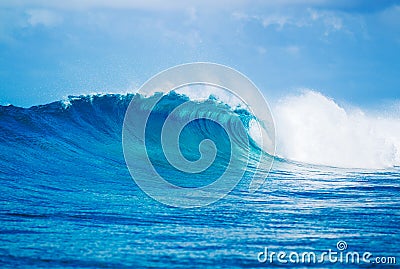 Epic Waves, Perfect Surf Stock Photo