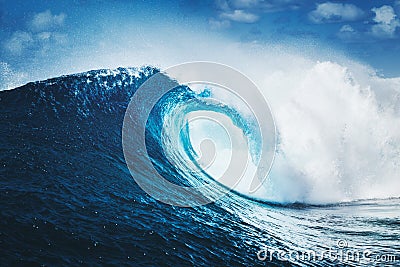 Epic Waves, Perfect Surf Stock Photo