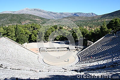 Epidavros - peloponnese - greece Stock Photo