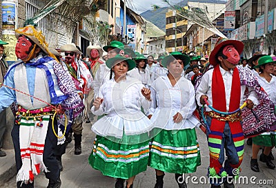 Epiphany celebration in Peru Editorial Stock Photo