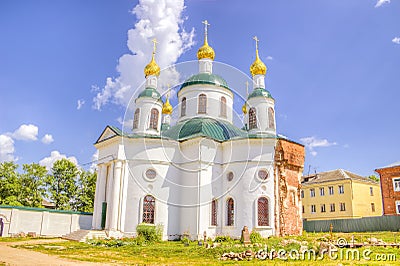 Epiphany nunnery Fedorovskaya Church Uglich Stock Photo