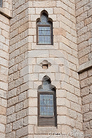 Episcopal palace in Astorga Stock Photo