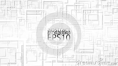 EPS10 halftone abstract vector background. Graphic effect based on squares shapes and shadows. Vector Illustration
