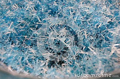 Epsom Salt Crystals Stock Photo