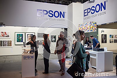 Epson at Photokina 2016 Editorial Stock Photo