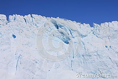 Eqi Glacier in Greenland Stock Photo