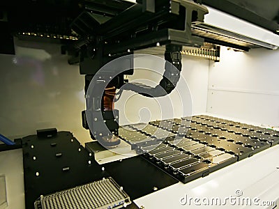 Equipment for biochips Stock Photo