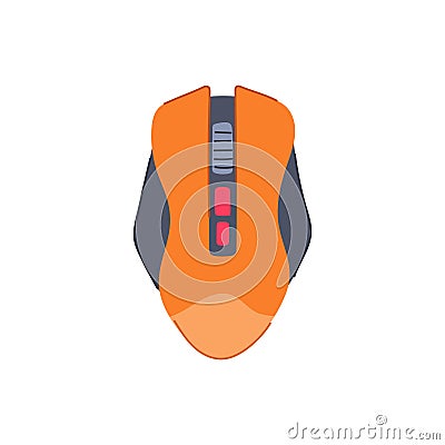 equipment game mouse cartoon vector illustration Vector Illustration