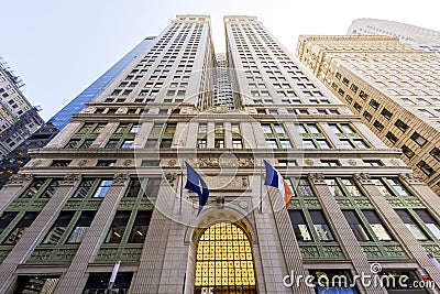 Equitable Building in New York downtown, USA Editorial Stock Photo