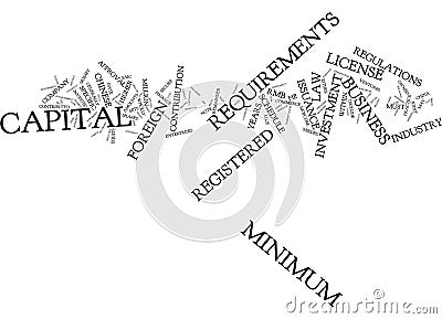 Equity Finance In China Word Cloud Concept Stock Photo