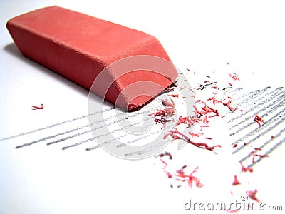 Eraser Stock Photo