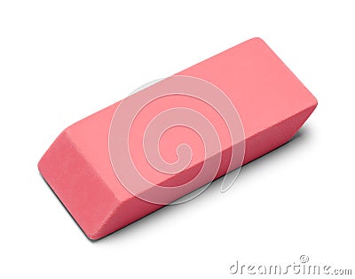 Eraser Pink Stock Photo