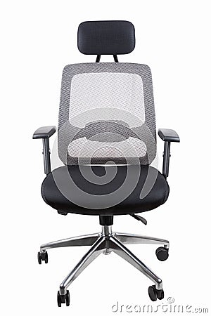 Ergonomic office swivel chair Stock Photo