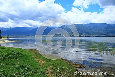 Erhai Lake Stock Photo