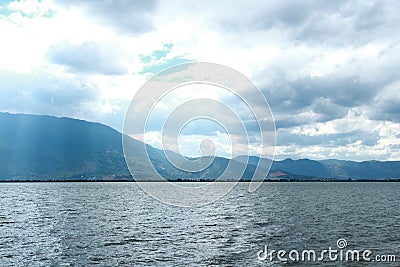 Erhai Lake Stock Photo