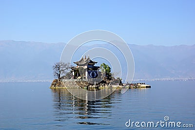 Erhai Lake, Dali, Yunnan province, China Stock Photo