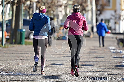 Outdoor recreation in the Salzkammergut during the lockdown in Austria Europe Editorial Stock Photo