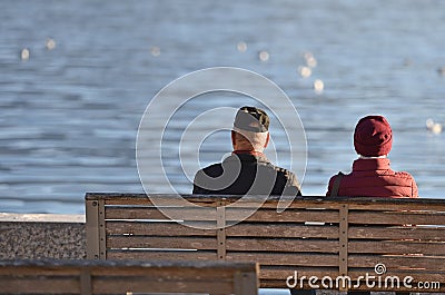 Outdoor recreation in the Salzkammergut during the lockdown in Austria Europe Editorial Stock Photo