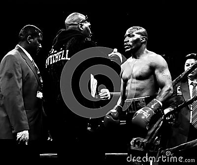 Eric Mitchell Professional fighter Editorial Stock Photo