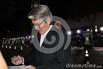 Eric Roberts signing autographs Editorial Stock Photo