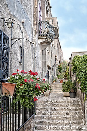 Erice view Stock Photo