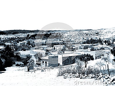 Beautiful photography of the natural panorama in Eritrea Stock Photo