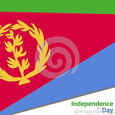 Eritrea independence day Vector Illustration