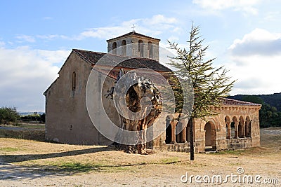 Ermita de la Virgen de las Vegas, Requijada, Spain Stock Photo