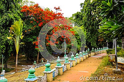 Erode park Stock Photo