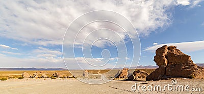 Valle de Rocas, or Stone Valley, in southern Bolivia Stock Photo