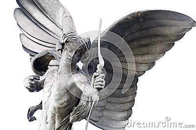 Eros statue Stock Photo