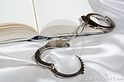 Erotic bdsm novel Stock Photo